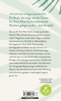 Zusatzmaterial 9783426293430 U4 von Der Duft von Palmenblättern: Erinnerungen an schicksalhafte Jahre von Thich Nhat Hanh