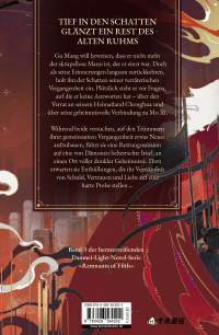 Zusatzmaterial 9783426564202 U4 von Remnants of Filth. Buch 3: Schatten der Vergangenheit von Rou Bao Bu Chi Rou