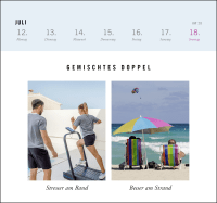 Postkartenkalender 2027: Gemischtes Doppel Zusatzmaterial