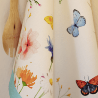 Blütenträume Geschirrtuch "Ein Stück vom Glück", 50 x 70 cm, beige Zusatzmaterial