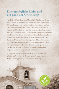 Zusatzmaterial 9783426307533 U4 von Die sardische Hochzeit: Roman. Eine dramatische sowie romantische Familiengeschichte über die Allmacht der Liebe und den Mut, das Richtige zu tun von Grit Landau