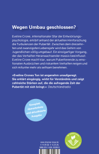 Zusatzmaterial 9783426302989 U4 von Das pubertierende Gehirn: Warum Teenager den Eltern nichts mehr erzählen und den halben Tag verschlafen von Eveline Crone