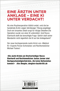Zusatzmaterial 9783426446232 U4 von Der 1. Patient: Justiz-Krimi von Florian Schwiecker, Prof. Dr. Michael Tsokos