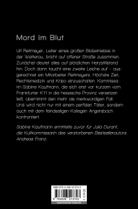 Zusatzmaterial 9783426513743 U4 von Giftspur: Kriminalroman von Daniel Holbe