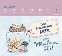 Zusatzmaterial PA 4036442014325 innen 015 von Mini-Wochenkalender 2027: MEER ist Balsam für die Seele von Ella Rosenbusch