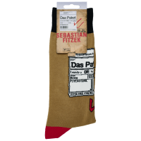 Sebastian Fitzek-Socken "Das Paket" Größe 41 - 46 Zusatzmaterial