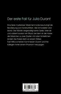 Zusatzmaterial 9783426617885 U4 von Jung, blond, tot: Julia Durant ermittelt von Andreas Franz