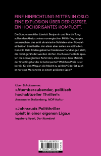 Zusatzmaterial 9783426562703 U4 von Blendfeuer: Thriller von Ingar Johnsrud