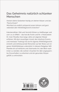 Zusatzmaterial 9783426675823 U4 von Wohlfühlgewicht: Wie du dich vom Diät-Zwang befreist und intuitiv deine Wohlfühlfigur erreichst von Dr. Mareike Awe