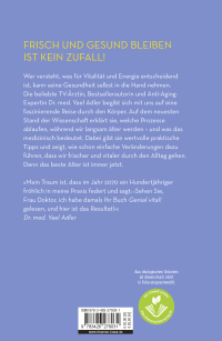Zusatzmaterial 9783426278031 U4 von Wonderfully Alive!: Wer seinen Körper kennt, bleibt länger jung von Dr. med. Yael Adler