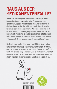 Zusatzmaterial 9783426658994 U4 von Stop Taking Pills: Psychopharmaka erfolgreich und dauerhaft absetzen von Dr. Peter Ansari, Mahinda Ansari, Anna Ansari