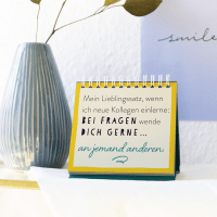 Da will man in Ruhe arbeiten und dann plötzlich das: keine Lust. Zusatzmaterial