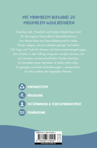 Zusatzmaterial 9783426879405 U4 von The 100 Quickest Health Tips In The World von Eva-Maria Bast, Heike Thissen