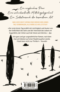 Zusatzmaterial 9783426527955 U4 von Der erste letzte Tag: Kein Thriller von Sebastian Fitzek