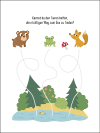 Mein lustiger Rätselspaß – Abenteuer im Wald Zusatzmaterial