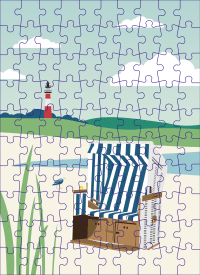 Moin! Kleine Puzzle-Grüße von der Küste Zusatzmaterial