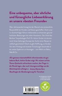 Zusatzmaterial 9783426279083 U4 von Maltreated Companions: Über Irrwege in der Rassezucht und unsere Verantwortung für Hund und Katze von Prof. Dr. Achim Gruber