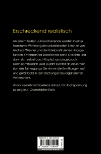 Zusatzmaterial 9783426619049 U4 von Das Syndikat der Spinne: Julia Durant ermittelt von Andreas Franz