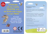 Zusatzmaterial 4260308345104 U4 von Schleiche wie der Luchs, watschle wie die Ente: 50 Bewegungsspiele für Kinder von Klara Wiesel, Christine Thau