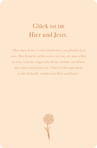 Elma van Vliet Glück - 50 Inspirationskarten Zusatzmaterial