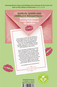 Zusatzmaterial 9783426529317 U4 von I Kissed Shara Wheeler: Roman von Casey McQuiston