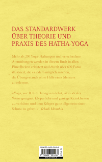 Zusatzmaterial 9783426291436 U4 von Licht auf Yoga: Das gundlegende Lehrbuch des Hatha-Yoga von B. K. S. Iyengar