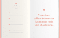 Für meine wunderbare Schwester Zusatzmaterial