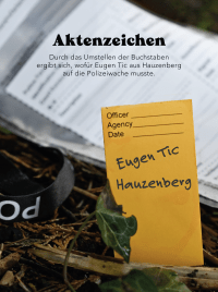 5 minutes to kill - Crime & Mystery Zusatzmaterial