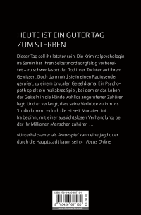 Zusatzmaterial 9783426637180 U4 von Amokspiel: Psychothriller von Sebastian Fitzek