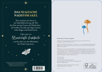 Zusatzmaterial 9783848504541 U4 von Orakelkarten: Die geheimnisvolle Weisheit der Nacht: 50 magische Orakelkarten von Kristin Funk