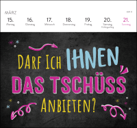 Postkartenkalender 2027: Falls mich jemand sucht: Ich bin im Eimer Zusatzmaterial