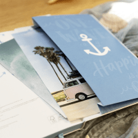 Notizbuch Strand Wind Meer Zusatzmaterial