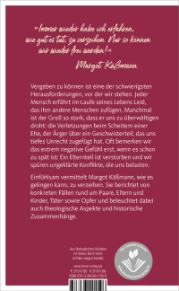 Zusatzmaterial 9783963401596 U4 von Vergebung – Die befreiende Kraft des Neuanfangs von Margot Käßmann