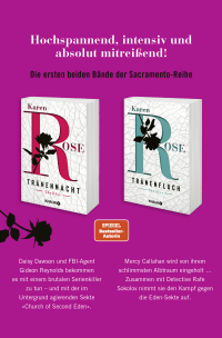 Zusatzmaterial U2 978 3 426 21773 3 von Tränenschwur: Thriller von Karen Rose