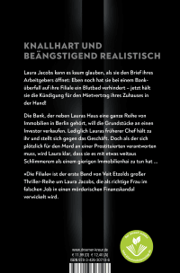 Zusatzmaterial 9783426307106 U4 von Die Filiale: Thriller von Veit Etzold
