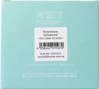 Zusatzmaterial 4036442015070 U4 von Blütenträume Kaffeebecher "Das Leben ist schön", 350 ml