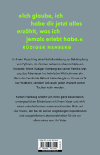 Zusatzmaterial 9783426567449 U4 von Glaub immer an das Unmögliche : Was Rüdiger Nehberg uns über das Abenteuer Leben beibrachte von Kirsten Nehberg