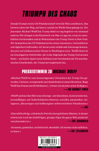 Zusatzmaterial 9783426284803 U4 von Alles oder nichts: Donald Trumps Rückkehr an die Macht von Michael Wolff