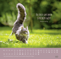 Wandkalender 2026: Für Katzenfreunde Zusatzmaterial