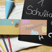 Schulkind! 12 Gutscheine zur Einschulung Zusatzmaterial