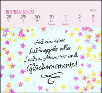 Mini-Wochenkalender 2027: Ein kleines Lächeln für jeden Tag Zusatzmaterial