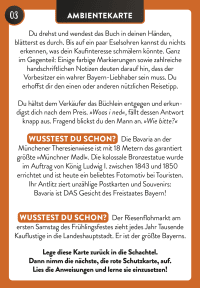 Zusatzmaterial PA 4036442009871 innen 002 von LandXcape - Das geheimnisvolle Amulett: Eine Escape-Rallye quer durch Bayern von Corinna Harder, Swen Harder