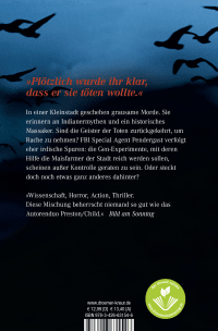Zusatzmaterial 9783426631546 U4 von Ritual: Höhle des Schreckens von Douglas Preston, Lincoln Child