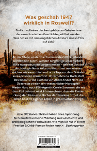 Zusatzmaterial 9783426528174 U4 von Old Bones - Die Toten von Roswell: Thriller von Douglas Preston, Lincoln Child