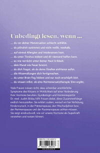 Zusatzmaterial 9783426565476 U4 von Body in Balance: Hormone verstehen und unerklärliche Beschwerden loswerden von Dr. med. Judith Bildau