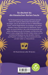 Zusatzmaterial 9783426879443 U4 von Modernes Tarot: Was die Symbolik der Karten über dich und dein Leben verrät von Jen Cownie, Fiona Lensvelt