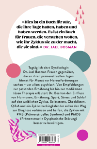 Zusatzmaterial 9783426568033 U4 von Verrückte Tage: Die Psyche des weiblichen Zyklus verstehen von Dr. Jael Bosman