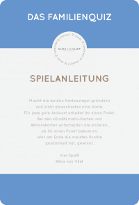 Erzähl mal! Das Familienquiz Zusatzmaterial