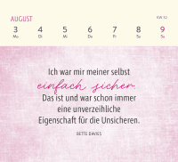 Mini-Wochenkalender 2026: Die tollsten Frauen sind nicht perfekt, sie sind echt Zusatzmaterial