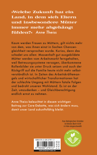 Zusatzmaterial 9783426279113 U4 von Die Abwertung der Mütter: Wie überholte Familienpolitik uns den Wohlstand kostet von Anne Theiss